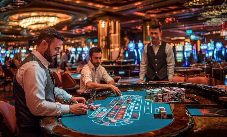 gamer 55 Texas Holdem hamari lobby mein real-money rounds